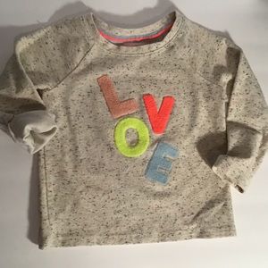 Cat & Jack size 3T sweatshirt